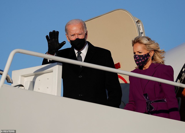 Ông Biden tạm biệt quê nhà, đến Washington bắt đầu các nghi thức nhậm chức - 5