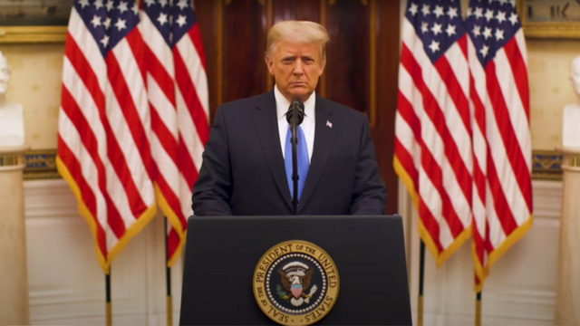 Ông Trump gửi lời tạm biệt trong ngày cuối cùng nhiệm kỳ - 1