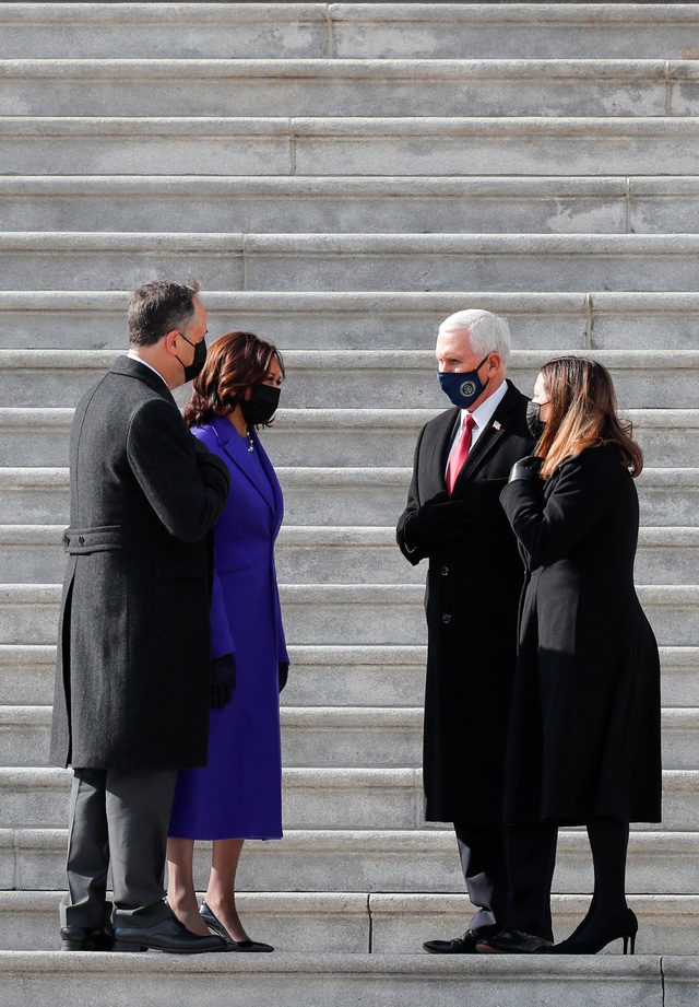 Những hình ảnh ấn tượng trong lễ nhậm chức của ông Biden