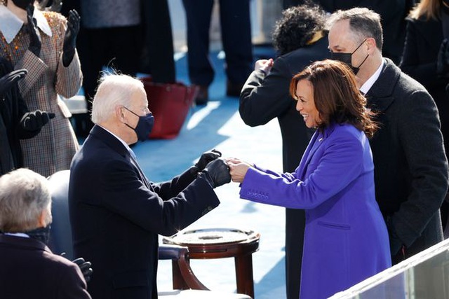 Những hình ảnh ấn tượng trong lễ nhậm chức của ông Biden