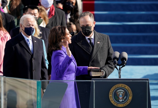 Những hình ảnh ấn tượng trong lễ nhậm chức của ông Biden