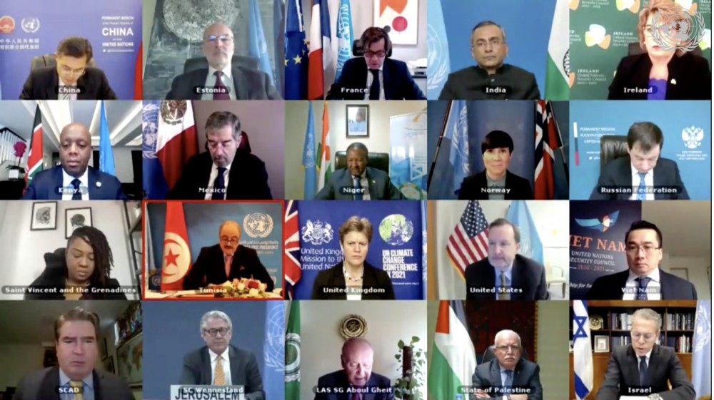 HĐBA thảo luận mở về tình hình Trung Đông, bao gồm vấn đề Palestine