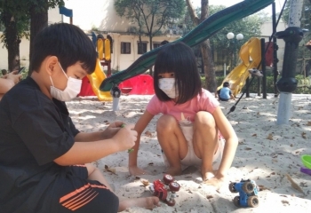 Ra Tết, trẻ mầm non ở TPHCM trở lại trường