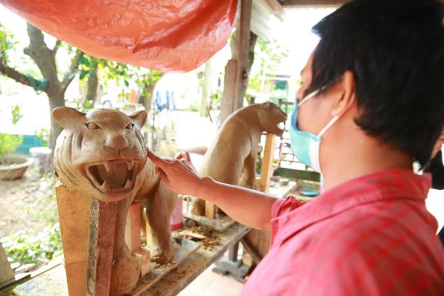 Về làng gốm 500 tuổi xem bảo tàng "chúa sơn lâm"