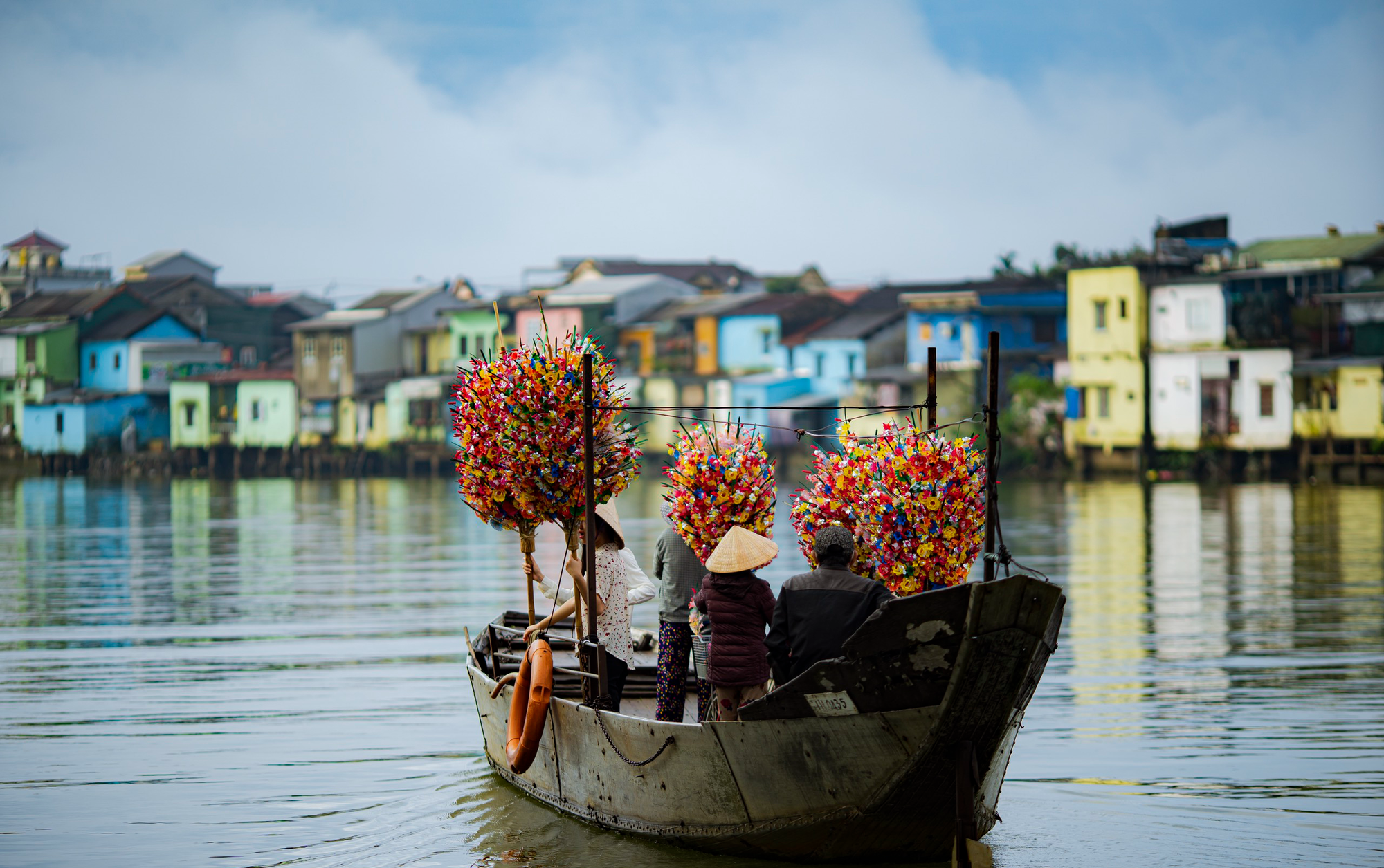 Sắc Xuân làng hoa giấy Thanh Tiên