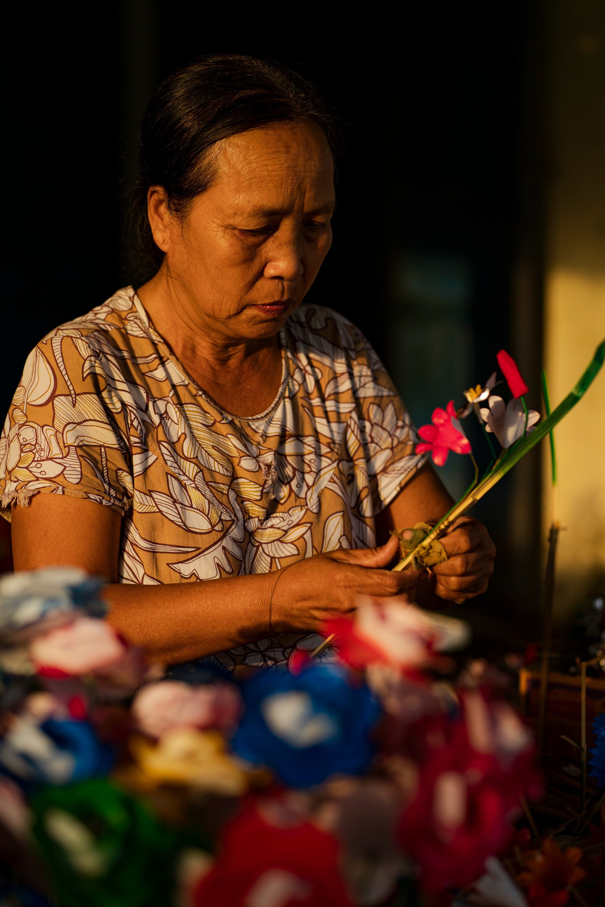 Sắc Xuân làng hoa giấy Thanh Tiên