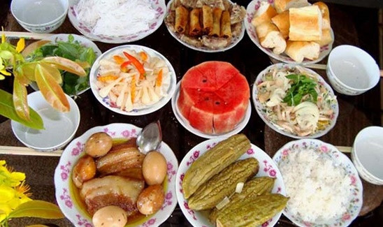 Ăn Tết miền Tây