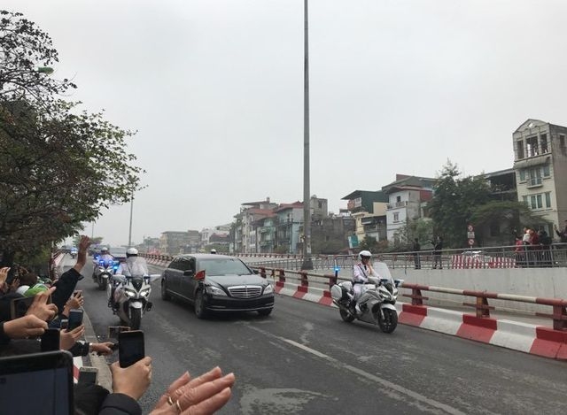 chu tich trieu tien kim jong un da toi ha noi