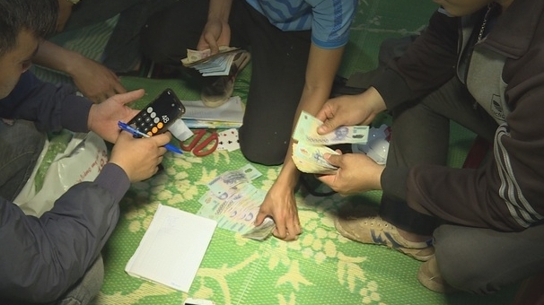 Triệt phá ổ bạc lớn tại huyện biên giới