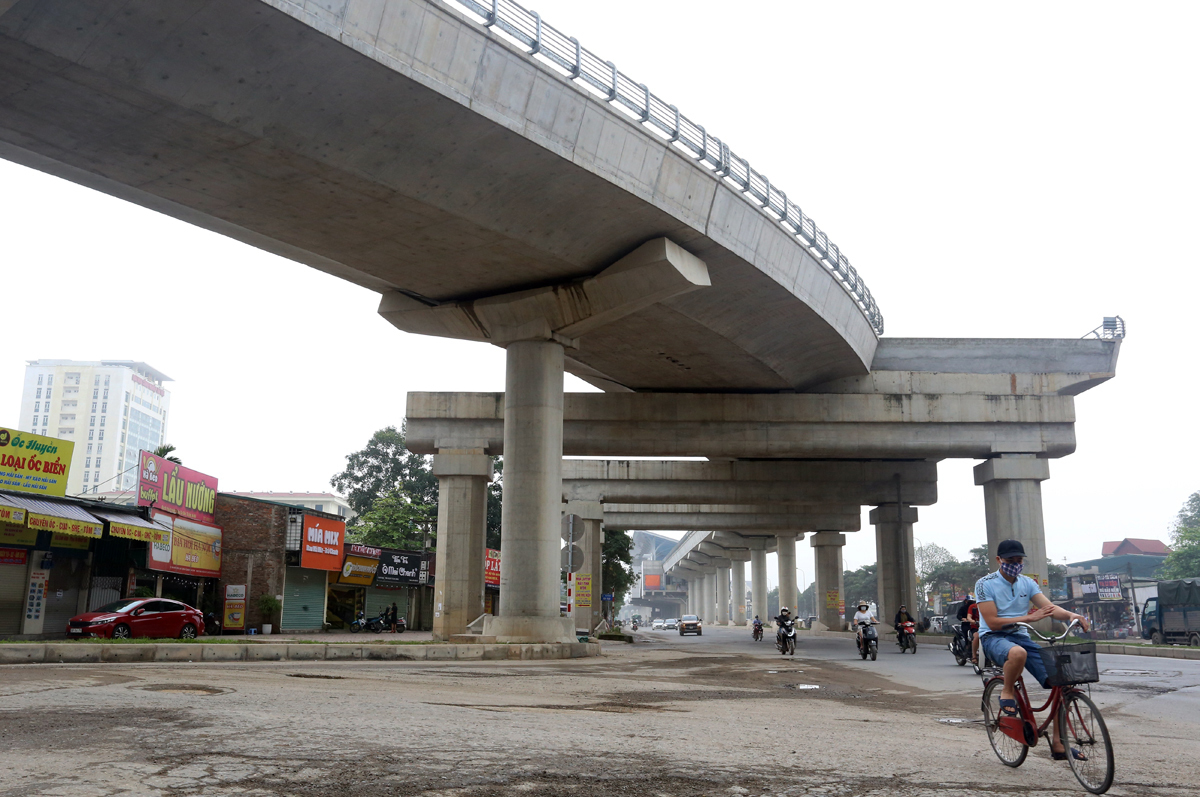 metro nhon ga ha noi thi cong xong doan tren cao