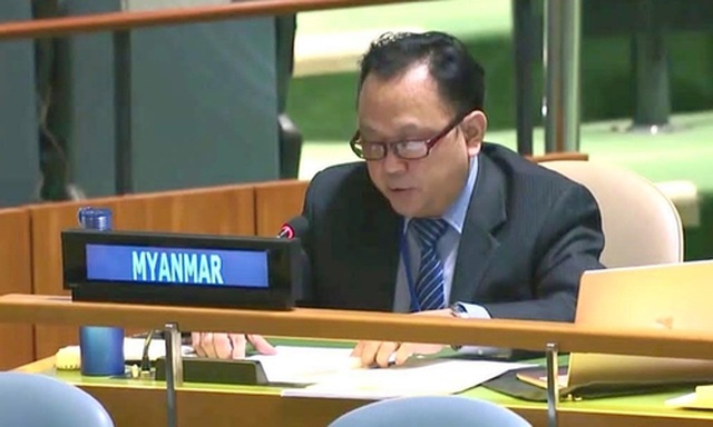 Quyền đại sứ Myanmar tại Liên Hợp Quốc bất ngờ từ chức - 1