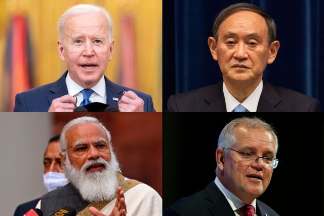Ông Biden họp lãnh đạo Bộ Tứ giữa lúc Trung Quốc bành trướng ảnh hưởng - 1