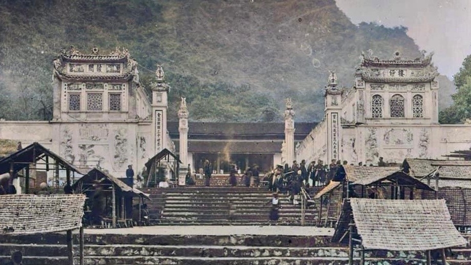 Chùa Hương xưa đẹp lạ qua những bức ảnh phục chế