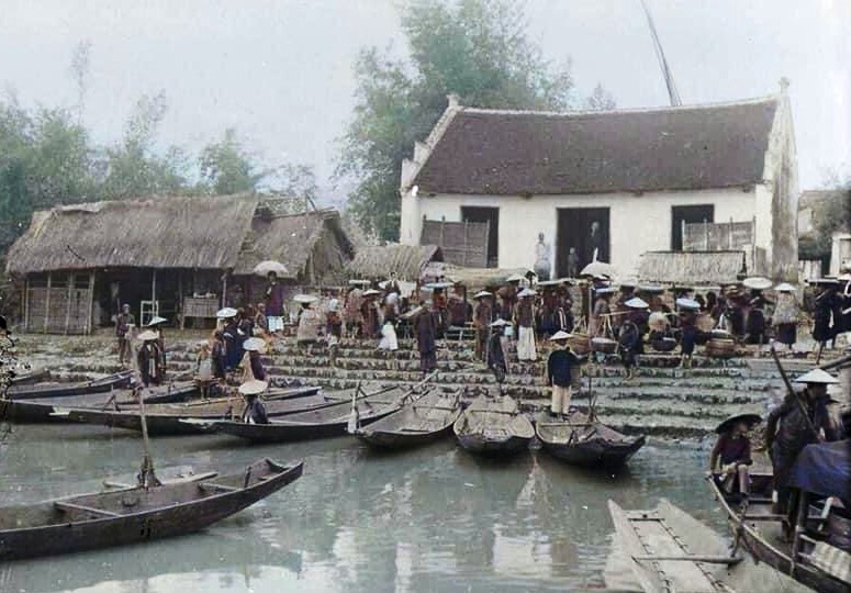 Chùa Hương xưa đẹp lạ qua những bức ảnh phục chế