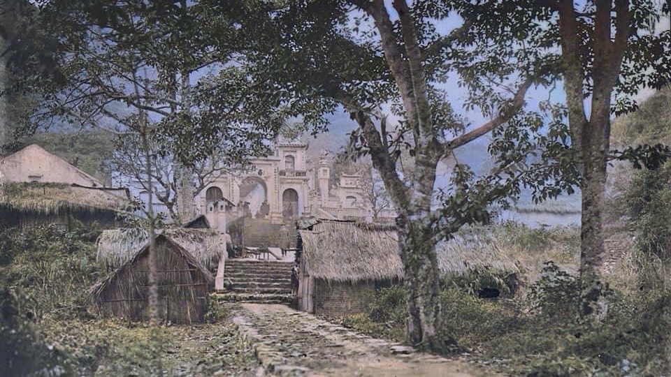 Chùa Hương xưa đẹp lạ qua những bức ảnh phục chế