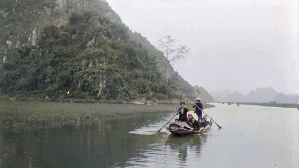 Chùa Hương xưa đẹp lạ qua những bức ảnh phục chế