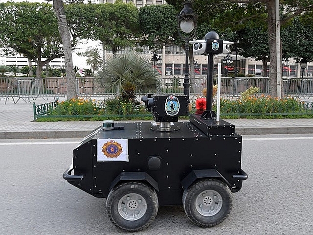 Mục sở thị robot tuần tra ở Tunisia muc so thi robot tuan tra o tunisia