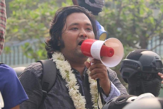 Myanmar bắt thủ lĩnh biểu tình - 1