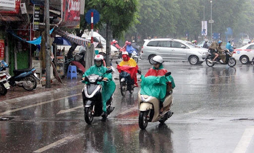 Bắc Bộ mưa, nền nhiệt giảm mạnh, sắp đón đợt mưa dông diện rộng