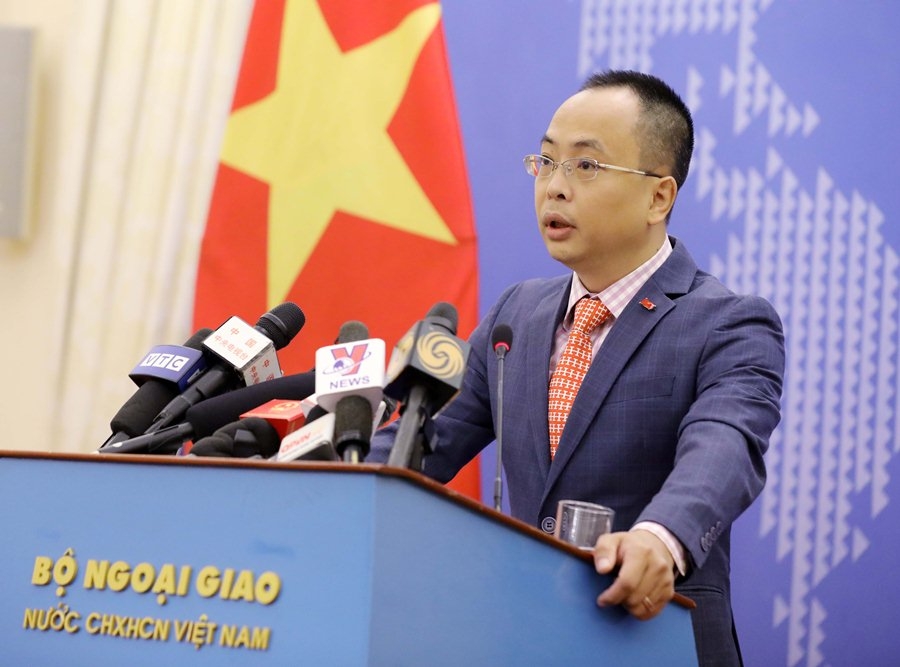 Việt Nam phản đối và kiên quyết bác bỏ quyết định đơn phương của Trung Quốc