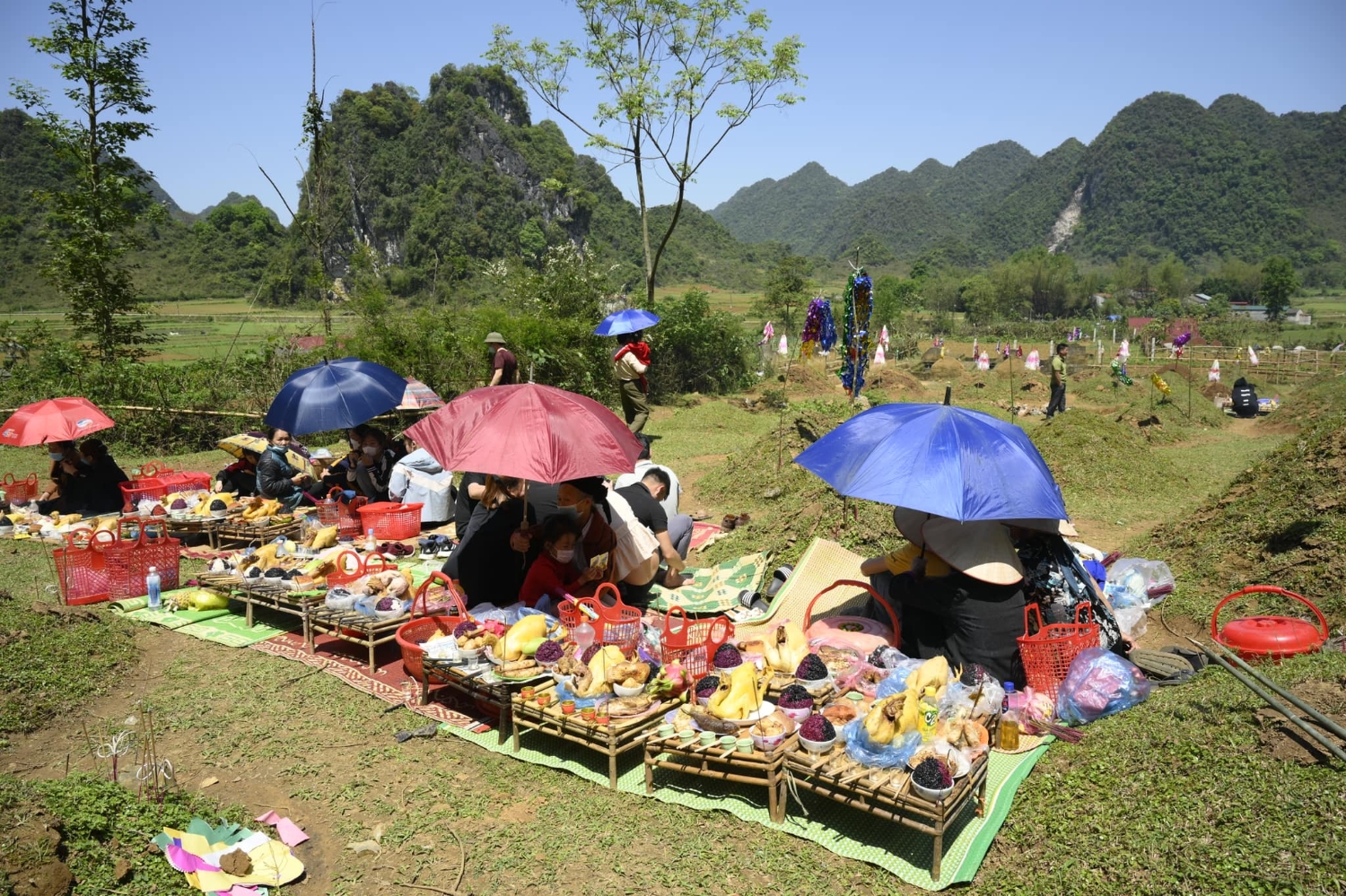 Tết Thanh minh của người Tày, Nùng ở Cao Bằng