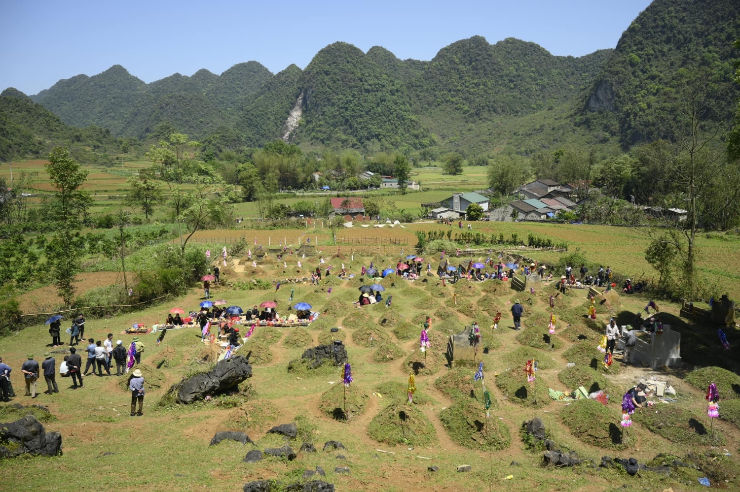 Tết Thanh minh của người Tày, Nùng ở Cao Bằng