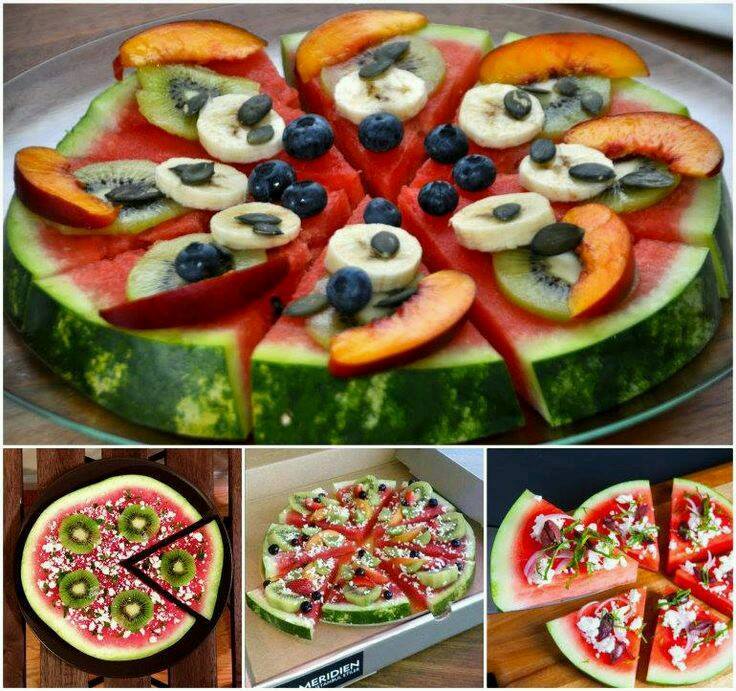 Đổi vị với pizza hoa quả