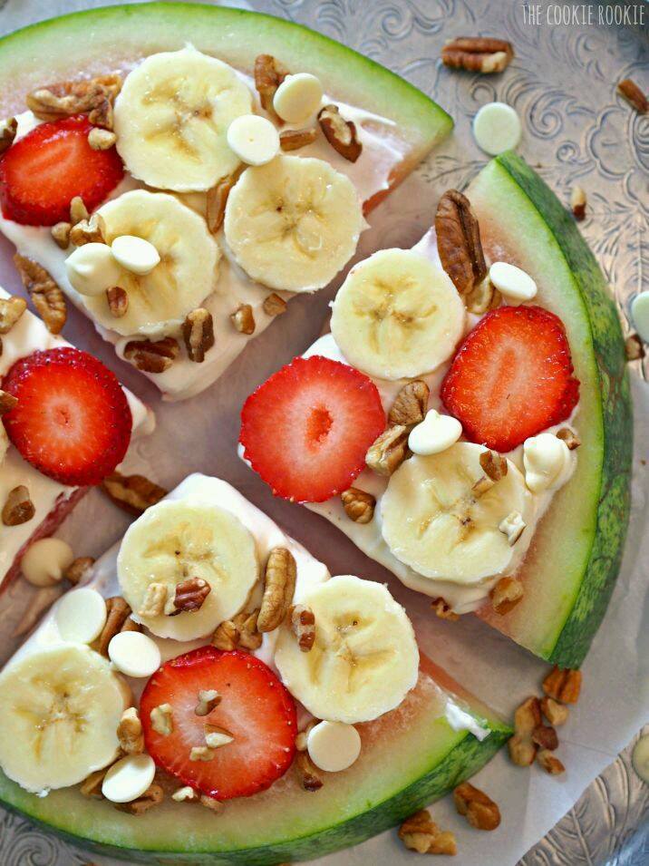 Đổi vị với pizza hoa quả