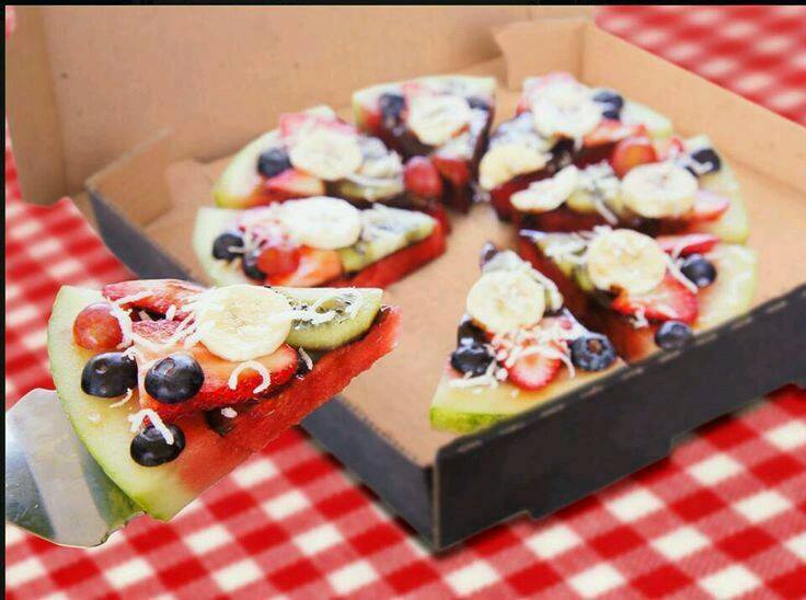 Đổi vị với pizza hoa quả