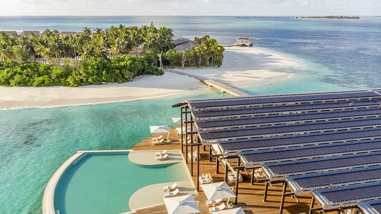 resort nang luong mat troi giua thien duong maldives