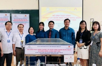Chưng cất nước mặn thành nước ngọt