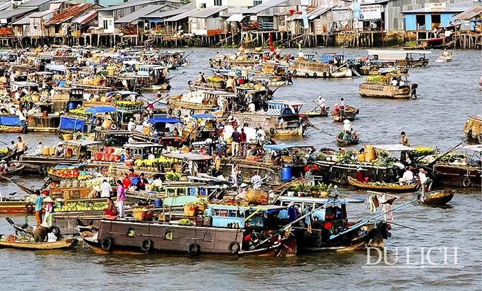 “Bẹo hàng” chợ nổi - Nét văn hóa thú vị của miền Tây Nam Bộ
