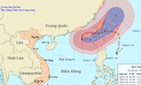 Bão nối bão, gió mạnh cấp 14 trên Biển Đông