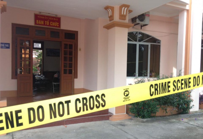 Khẩu súng K59 là vũ khí cấp cho lực lượng kiểm lâm truc tiep hop bao vu bi thu chu tich hdnd tinh yen bai bi ban