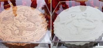 Cặp bánh Trung thu “khổng lồ” xác lập kỷ lục Việt Nam