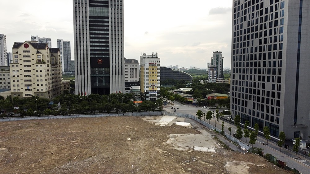 Toàn cảnh khu đất sắp xây trụ sở Đại sứ quán Mỹ Toàn cảnh khu đất sắp xây trụ sở Đại sứ quán Mỹ