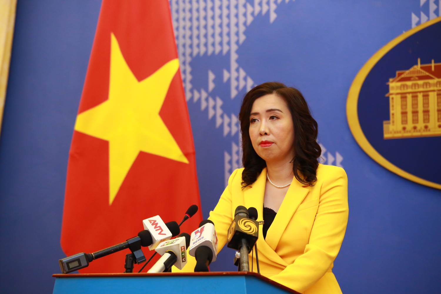 Người Phát ngôn Bộ Ngoại giao Lê Thị Thu Hằng