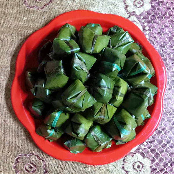 Ngọt ngào bánh ít lá gai