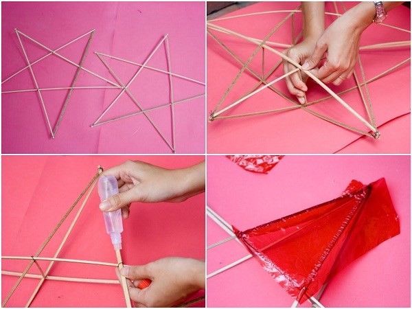 Làm đèn lồng cho bé đón Trung thu lam den long cho be don trung thu