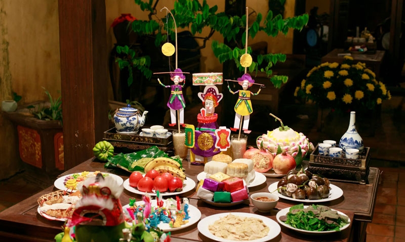Cỗ Tết Trung thu của người Hà Nội xưa