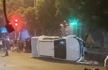 Công an điều tra nghi vấn hai người đi xe máy bị truy sát