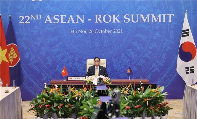 Thủ tướng Phạm Minh Chính tham dự Hội nghị Cấp cao ASEAN - Hàn Quốc lần thứ 22