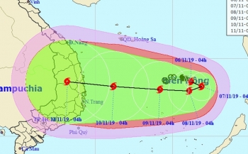 Bão số 6 di chuyển phức tạp, có khả năng mạnh thêm