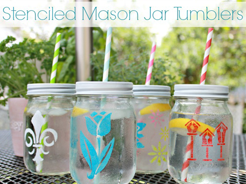 Ý tưởng hay với lọ thủy tinh