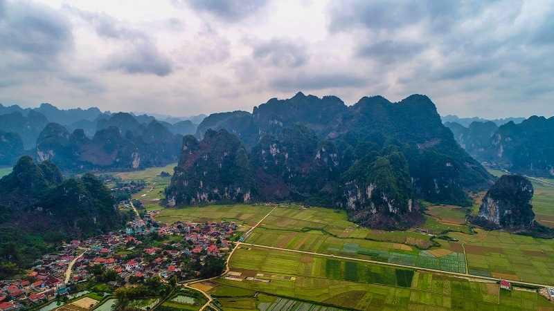 Một góc xã Yên Thịnh