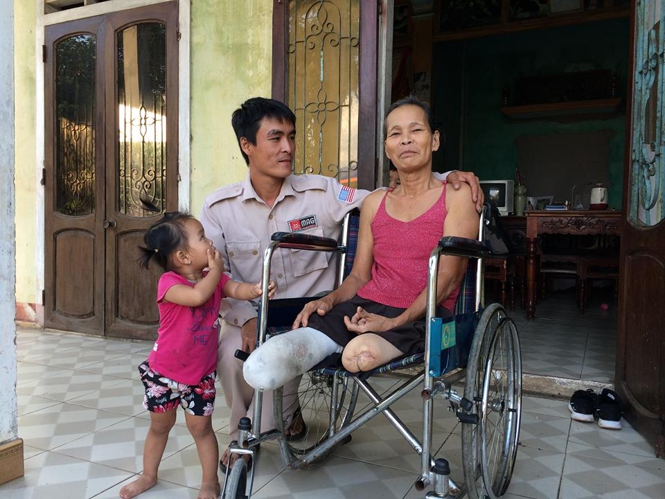 Trợ cấp hằng tháng cho khoảng 3,4 triệu nạn nhân bom mìn trên toàn quốc