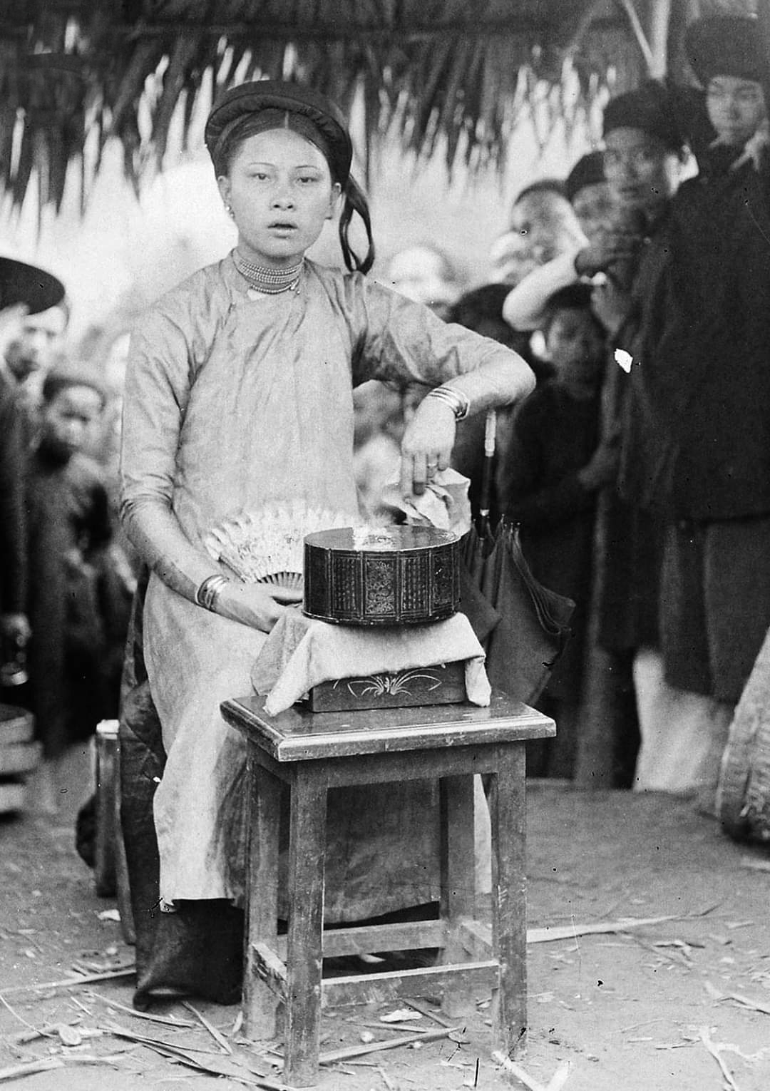 Ảnh Lễ hội Đền Hùng hơn 100 năm trước