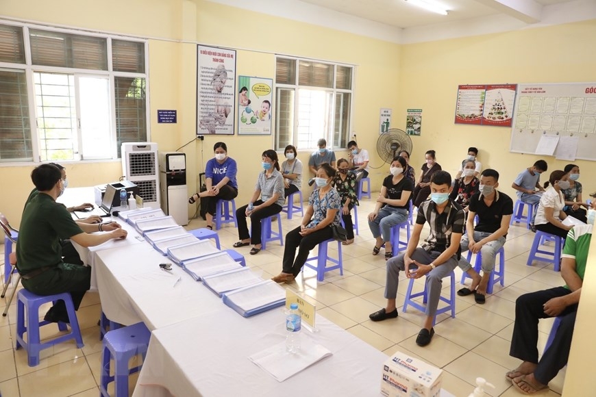 Tiêm thử nghiệm vắc xin Nano Covax giai đoạn 3 tại Hưng Yên