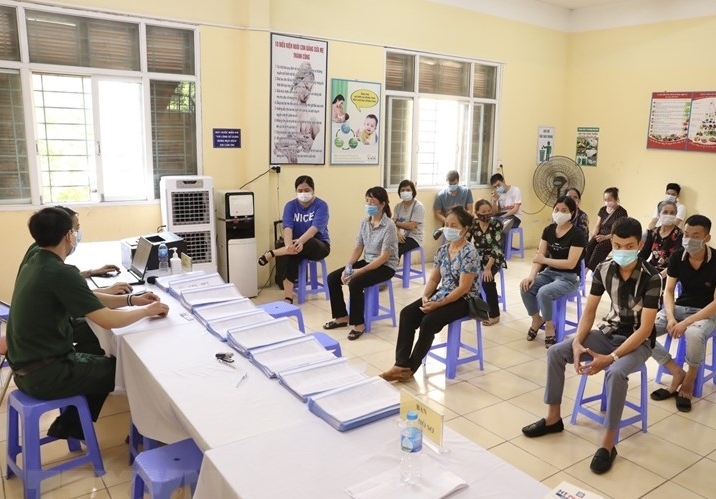 Tiêm thử nghiệm vắc xin Nano Covax giai đoạn 3 tại Hưng Yên