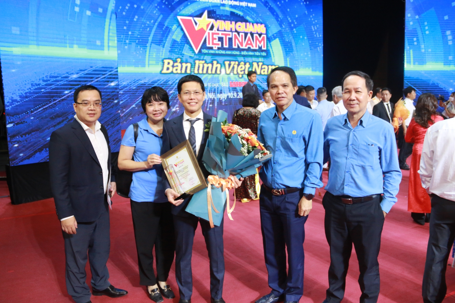Vinh danh tập thể PTSC tại Chương trình Vinh quang Việt Nam 2022